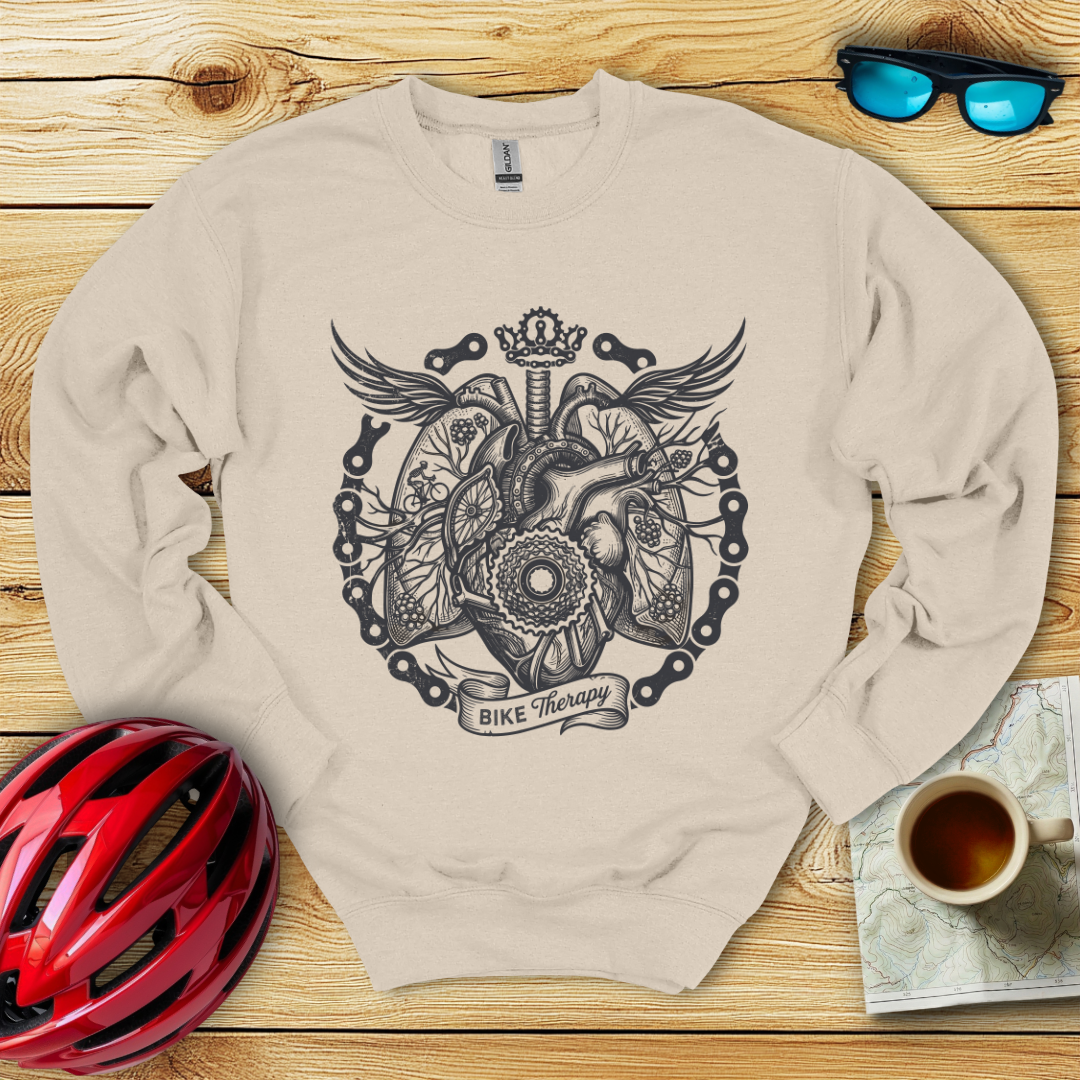 Bike Therapy Anatomical Sweatshirt