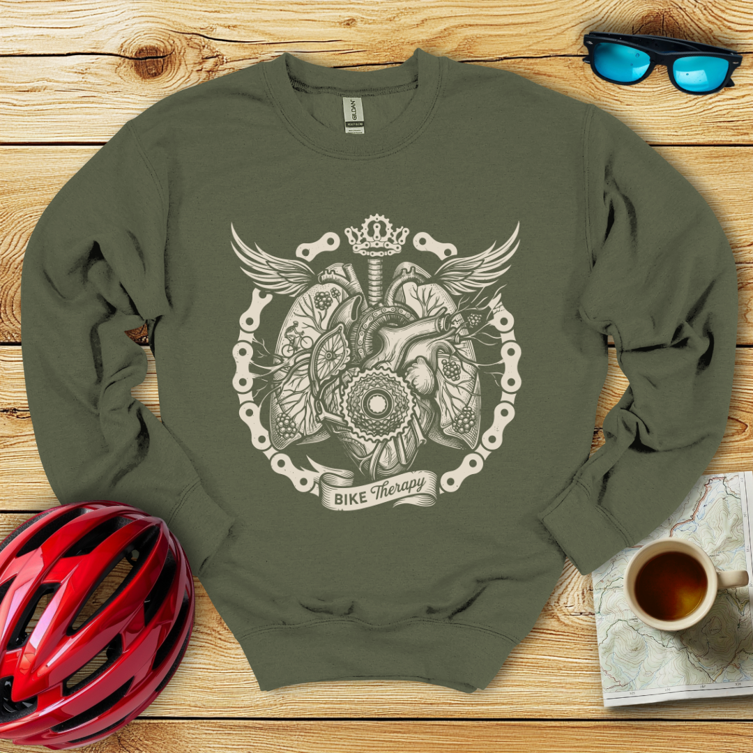 Bike Therapy Anatomical Sweatshirt