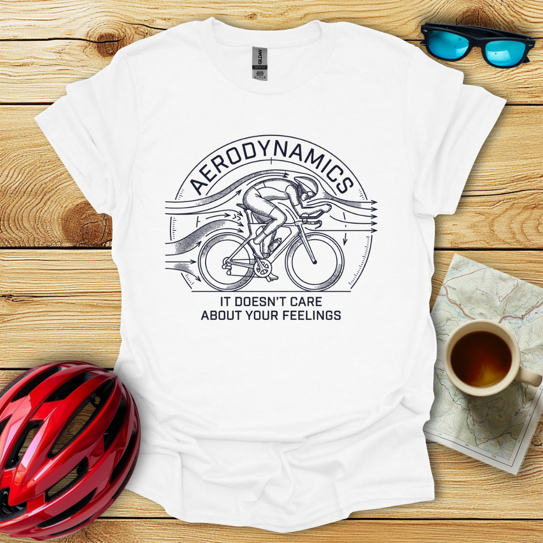 Aerodynamics Doesn't Care T-Shirt