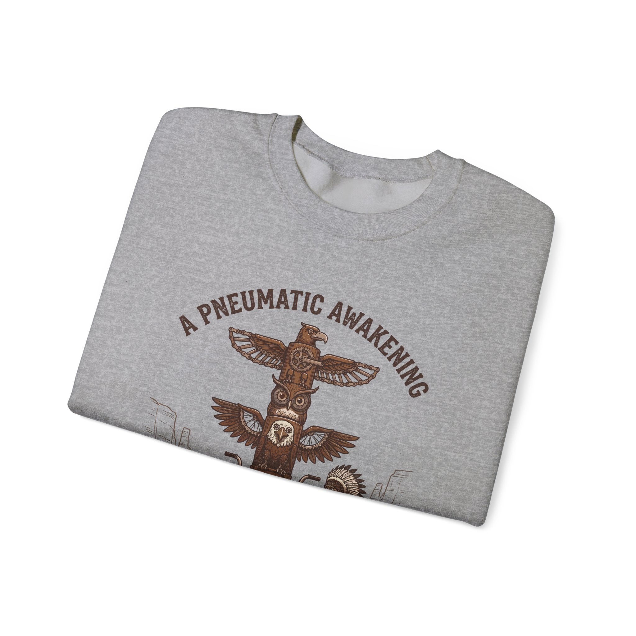 A Pneumatic Awakening Sweatshirt