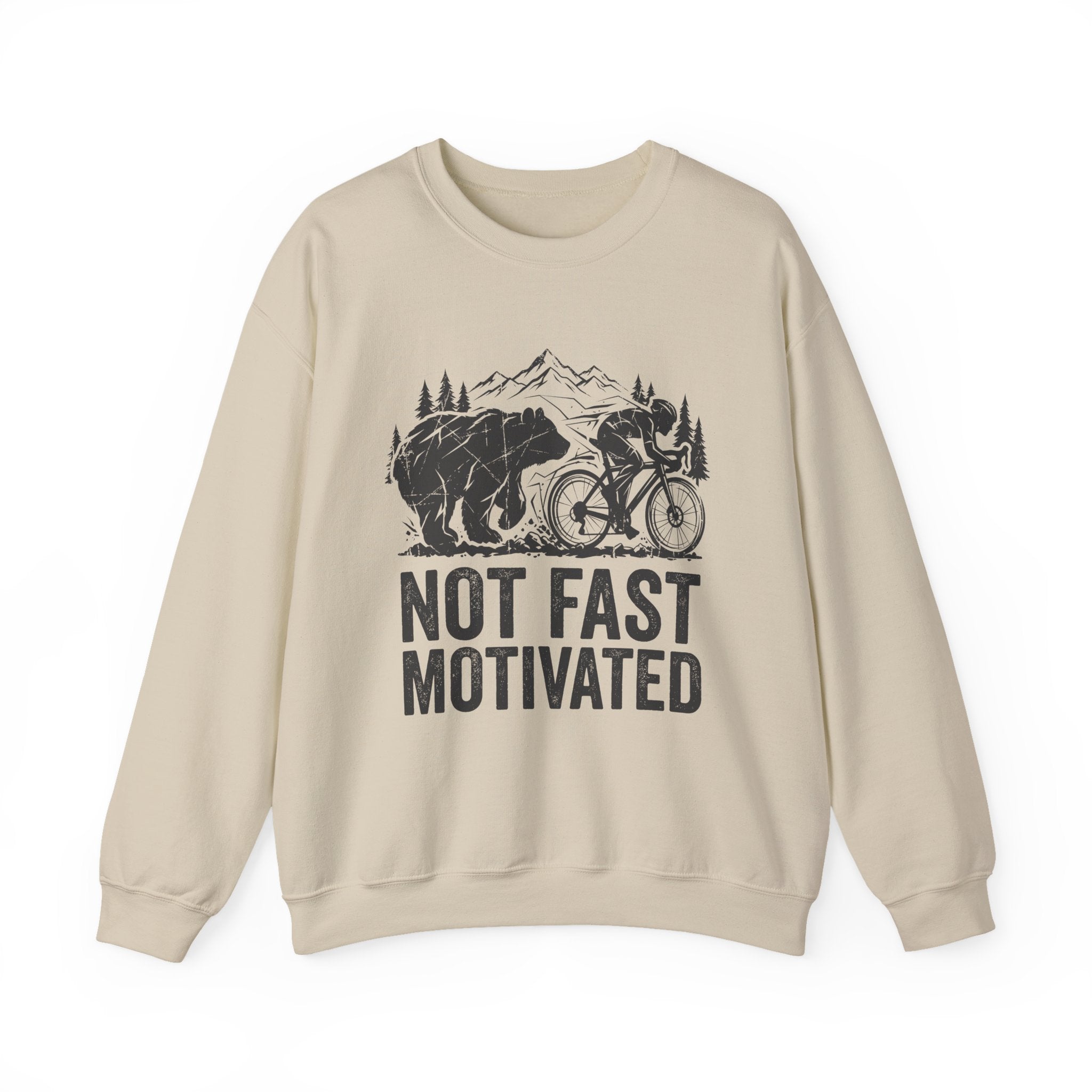 Not Fast Motivated Felpa