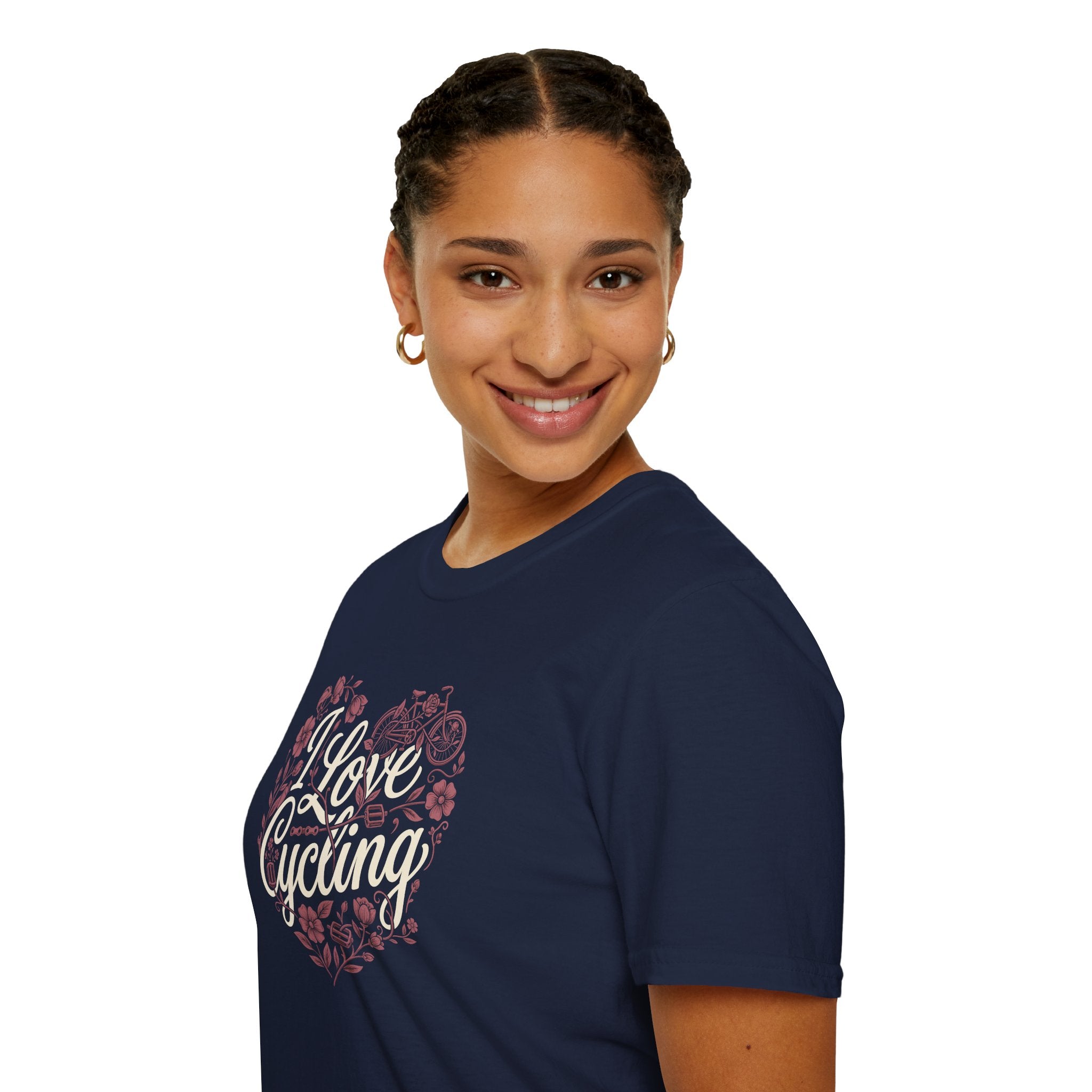 I Love Cycling Heart T-Shirt