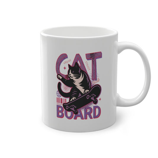 Cat Board Viola Tazza