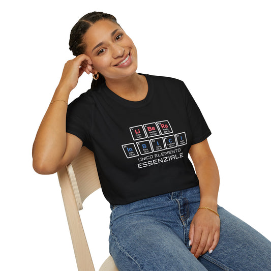 Libera In Bici Unico Elemento Essenziale Donna T-Shirt