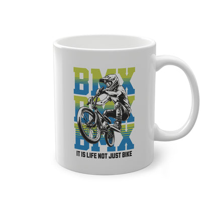 It Is Life Not Just Bike Lime Tazza