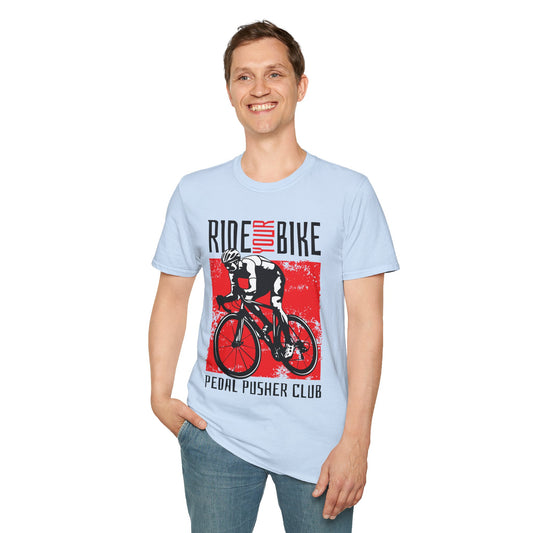 Ride Your Bike Rosso T-Shirt