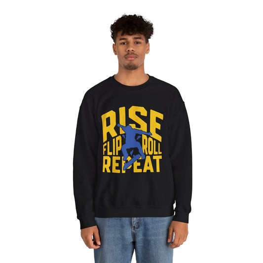 Rise Flip Roll Repeat Felpa