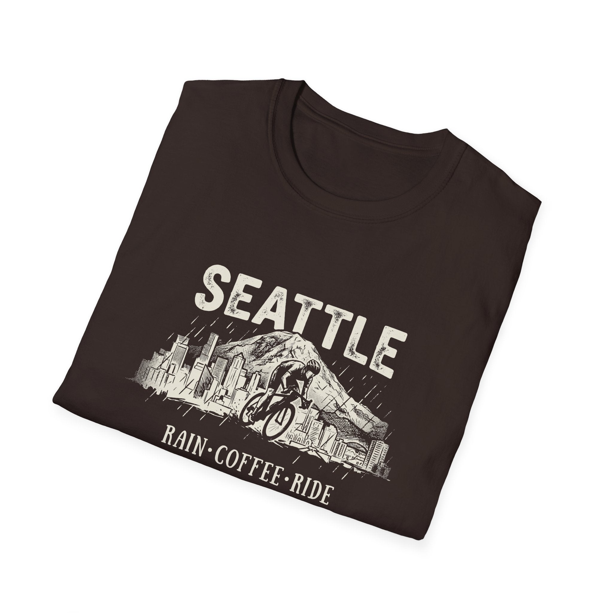 Seattle Rain Coffee Ride T-Shirt