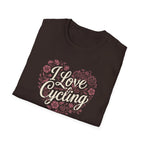 I Love Cycling Heart T-Shirt