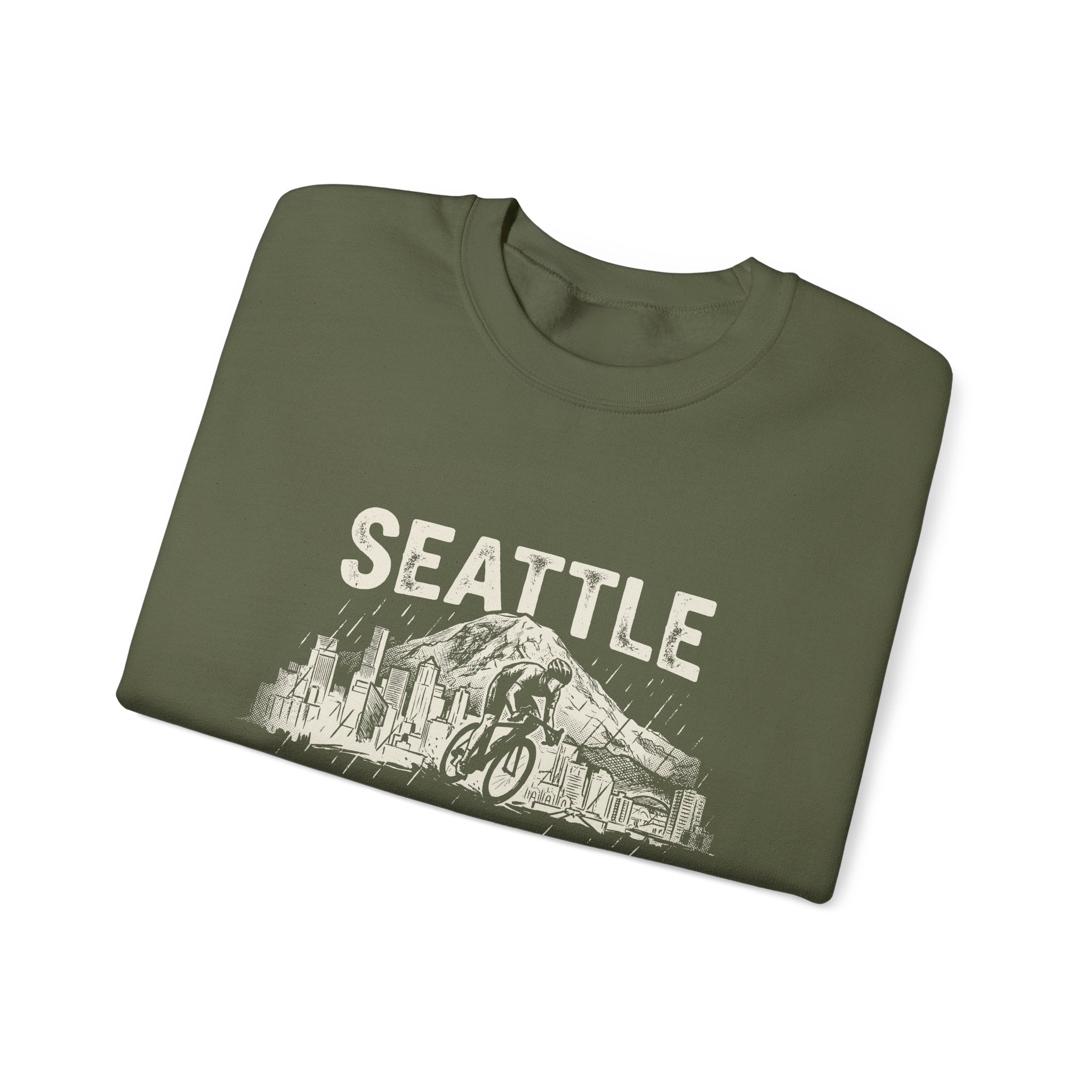 Seattle Rain Coffee Ride Sweatshirt
