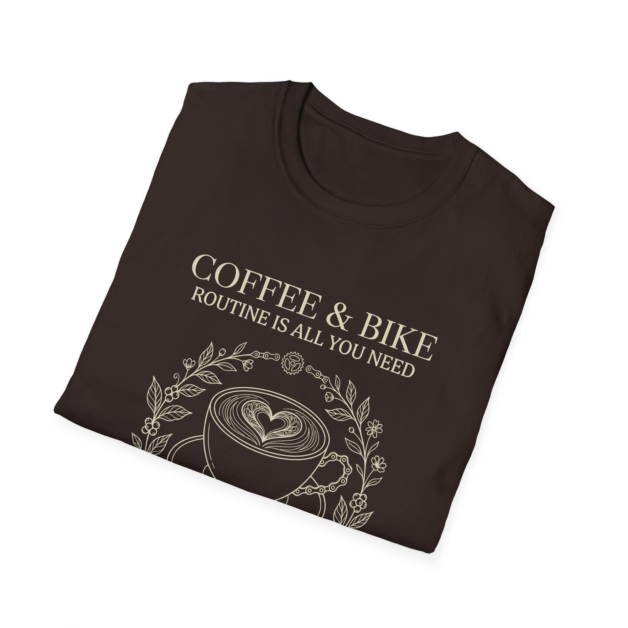 Women's Coffee & Bike Routine T-Shirt