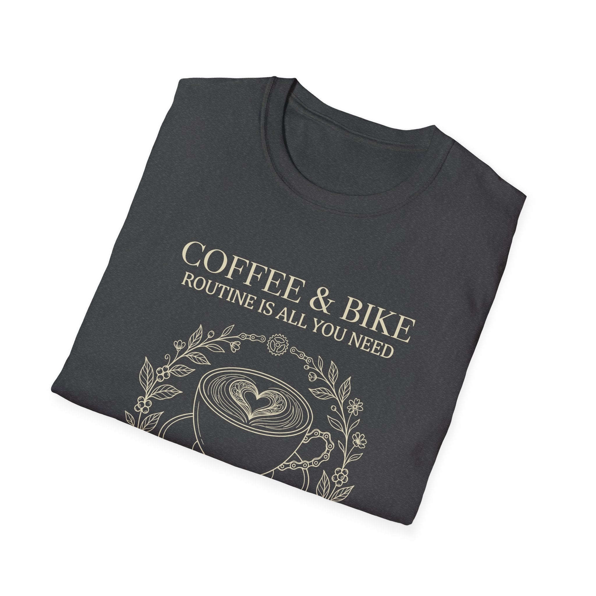 Women's Coffee & Bike Routine T-Shirt