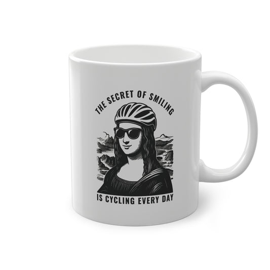 The Secret Of Smiling Gioconda Tazza